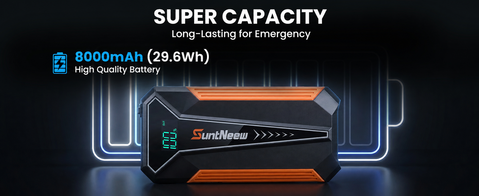 A20 8000mAh 29.6Wh capacity information