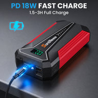 A20 red PD 18W charging ports #Color_Red