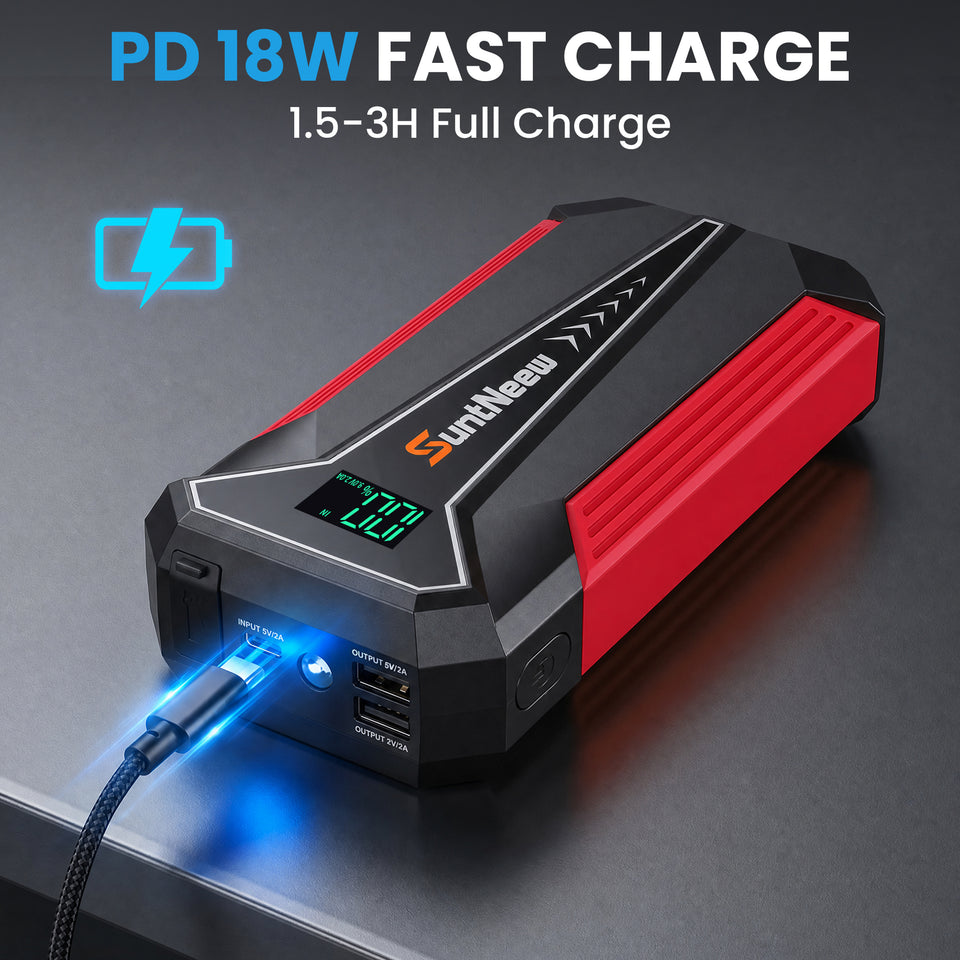 A20 red PD 18W charging ports #Color_Red