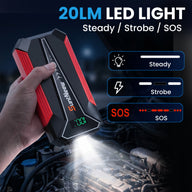 A20 red LED light modes #Color_Red