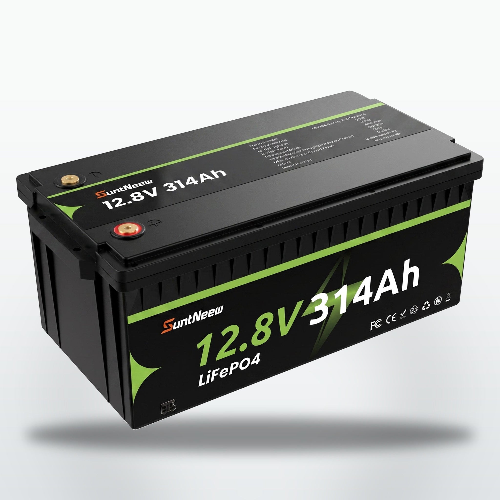 SUNTNEEW 12.8V 314Ah LiFePO4 RV battery