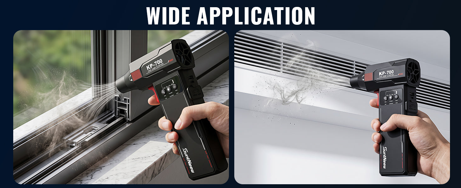 KB700 detailed cleaning of vents and window tracks