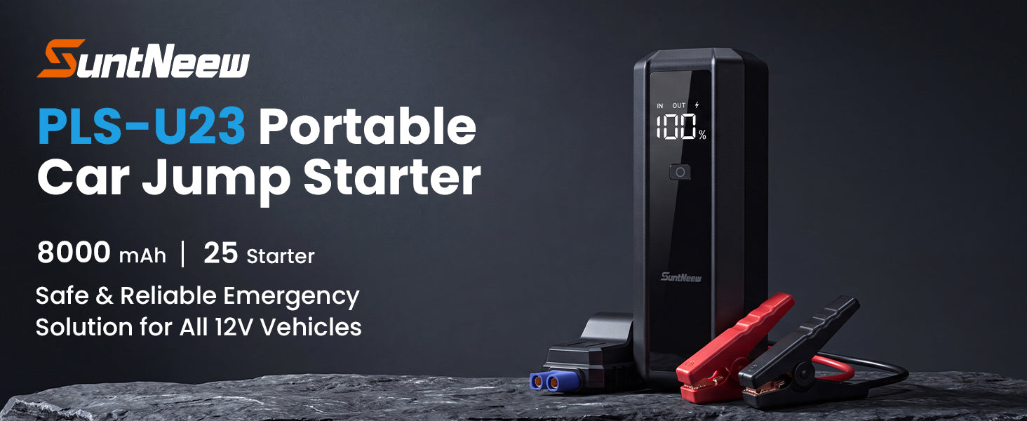 SuntNeew U23 jump starter overview
